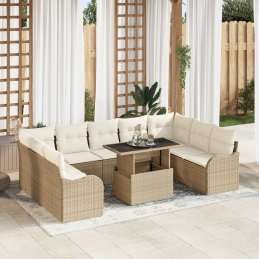 10-teilige Garten Sofa Set...