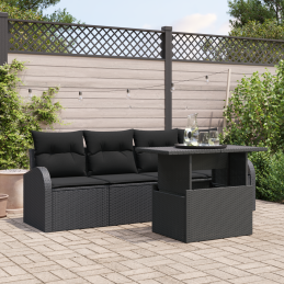 5-teiliges Garten-Sofa-Set...