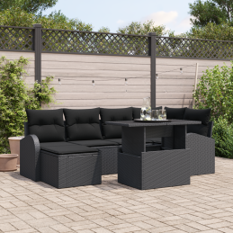 7-teiliges Garten-Sofa-Set...
