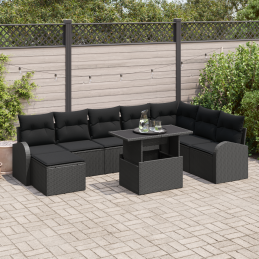 9 Teiliges Garten Sofa Set...