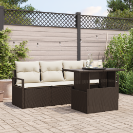 5-teiliges Garten-Sofa-Set...