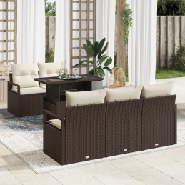6-teiliges Garten Sofa Set...
