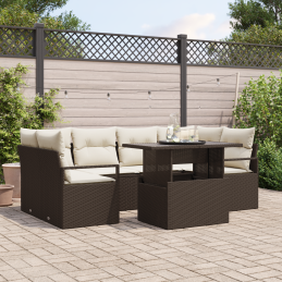 7-teiliges Garten-Sofa-Set...