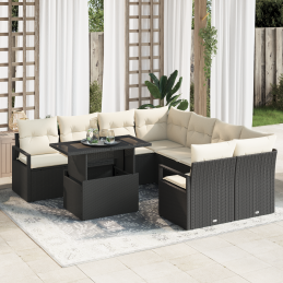 9-teiliges Garten-Sofa-Set...