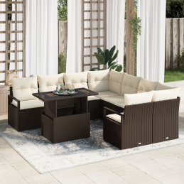 9-teiliges Garten Sofa Set...