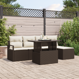 6-teiliges Garten Sofa Set...