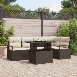 6-teiliges Garten Sofa Set...