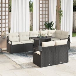9-teiliges Garten-Sofa-Set...