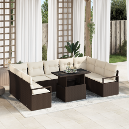 10-teiliges Garten Sofa Set...