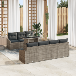 8-teiliges Garten Sofa Set...