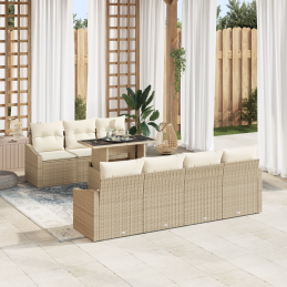 8-teiliges Garten-Sofa-Set...