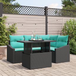 6-teiliges Garten Sofa Set...