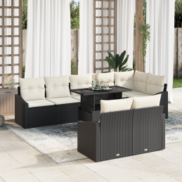 9-teiliges Garten-Sofa-Set...