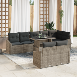 9-teiliges Garten Sofa Set...