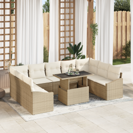 10-teiliges Garten Sofa Set...