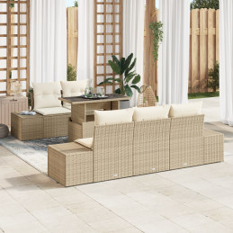 6-teiliges Garten Sofa Set...