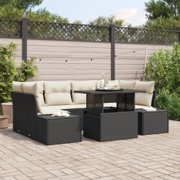 7-teiliges Garten Sofa Set...