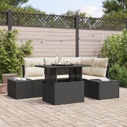 5-teiliges Garten-Sofa-Set...