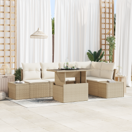 6-teiliges Garten Sofa Set...