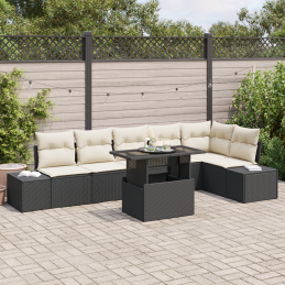 7-teiliges Gartensofa Set...