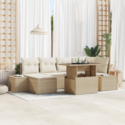 7-teiliges Garten-Sofa-Set...