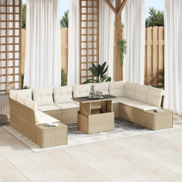 11-teiliges Gartensofa-Set...