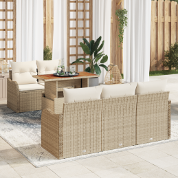 6-teiliges Garten Sofa Set...