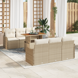 7-teiliges Garten-Sofa-Set...