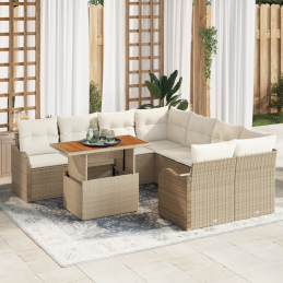 9-teiliges Garten Sofa Set...