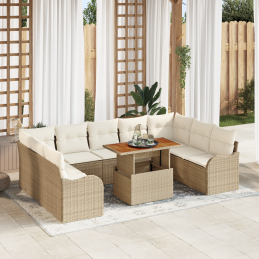 10-teiliges Garten Sofa Set...