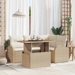 5-teilige Garten-Dining-Set...