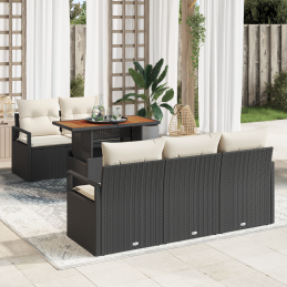 6-teiliges Garten-Sofa-Set...