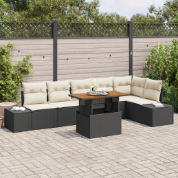 7-teiliges Garten-Esszimmer...