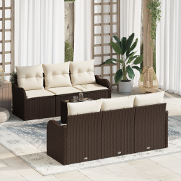 7-teiliges Garten Sofaset...