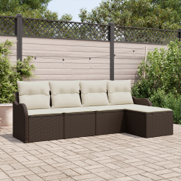 5-teiliges Garten-Sofa-Set...