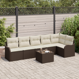 6-teiliges Garten Sofa Set...