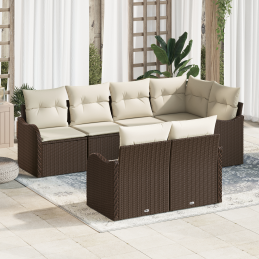 7-teiliges Garten-Sofa-Set...