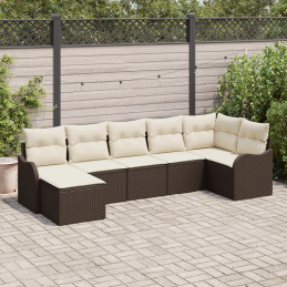 7-teiliges Garten Sofa Set...