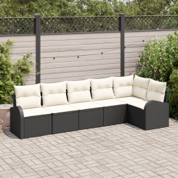 6-teiliges Garten-Sofa-Set...