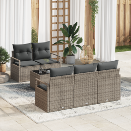 6-teiliges Garten Sofaset...