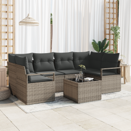 7-teiliges Garten Sofa Set...