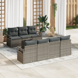 8-teiliges Garten Sofa Set...