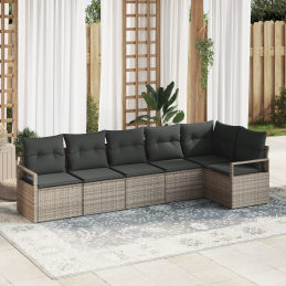 6-teiliges Garten Sofa Set...