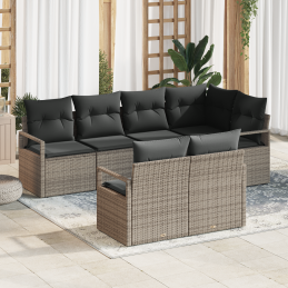7-teiliges Garten Sofa Set...