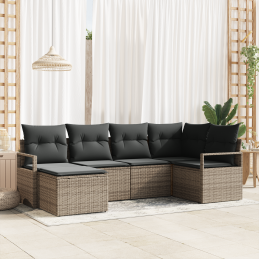 6-teiliges Garten Sofa Set...