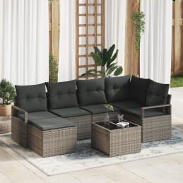 6-teiliges Garten Sofa Set...