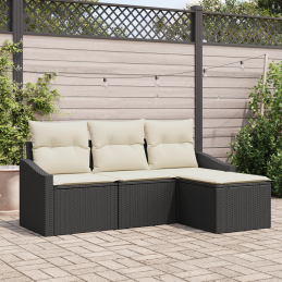 4-teiliges Garten-Sofaset...