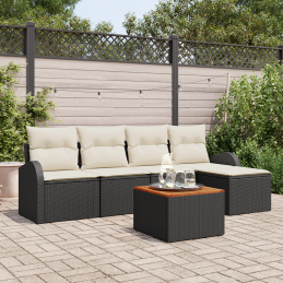 6-teiliges Garten Sofa Set...