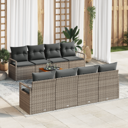 9-teiliges Garten-Sofa-Set...