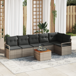7-teiliges Garten Sofa Set...